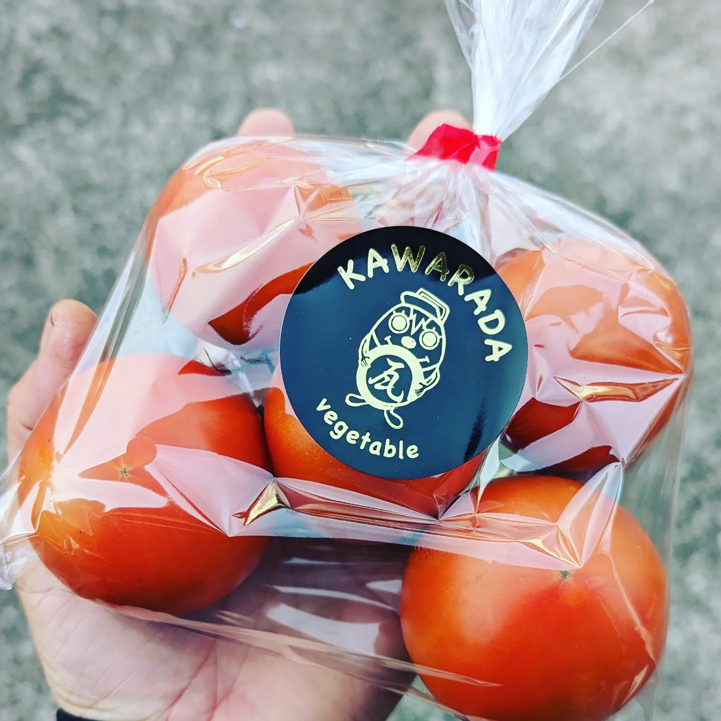 応援いただいたトマトのパック