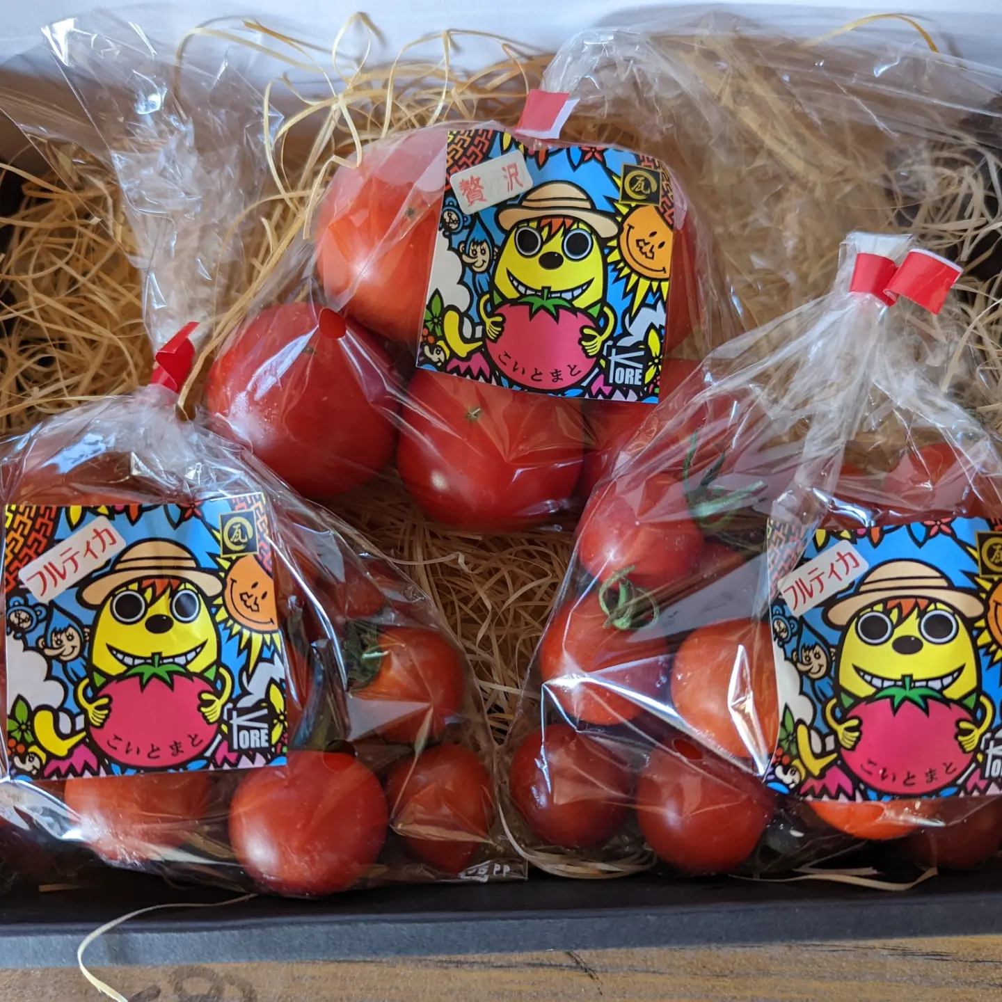 受賞品質を物語るこいとまとの写真